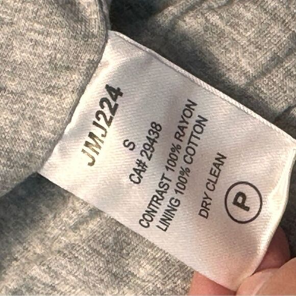 Miss Me Black Metallic Beaded Moto Vegan Leather Jacket - Picture 10 of 11